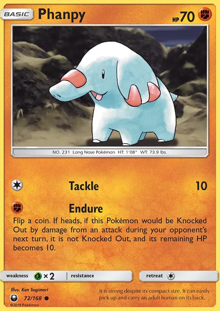 Phanpy #72 — Celestial Storm