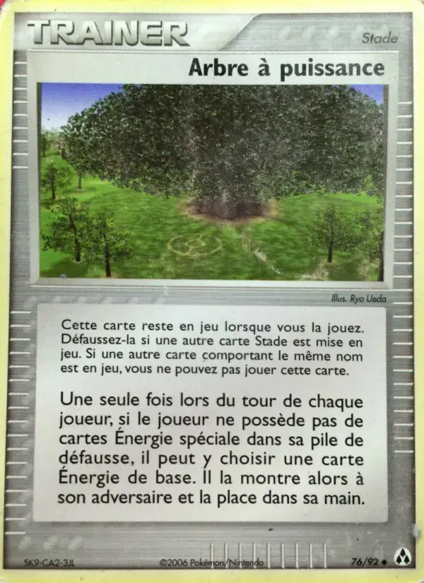 Carte Pokémon Arbre à puissance #76 — Créateurs de Légendes