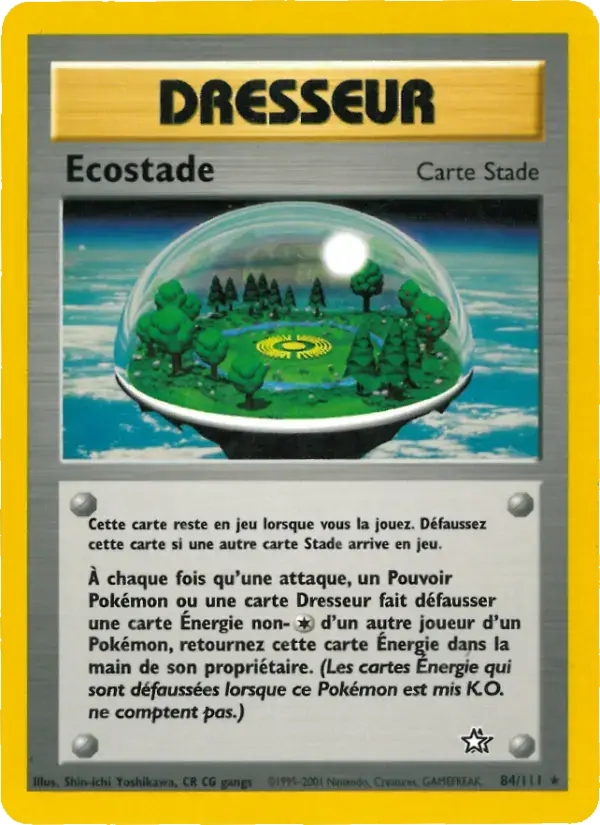 Carte Pokémon Ecostade #84 — Neo Genesis