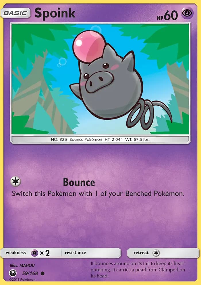 Spoink #59 — Celestial Storm
