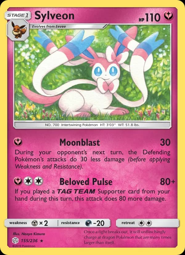 Sylveon #155 — Cosmic Eclipse