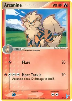 Arcanine #1 — EX Trainer Kit 2 (Minun)