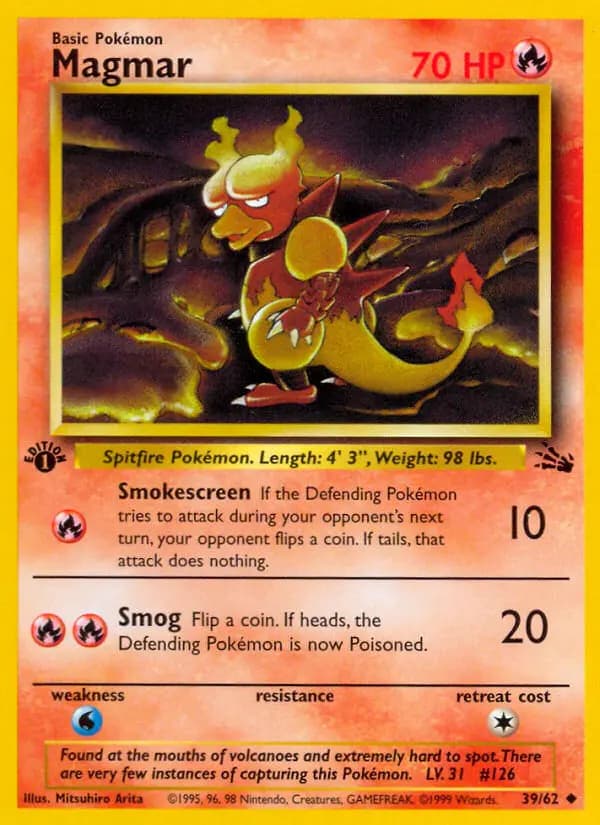 Magmar #39 — Fossil