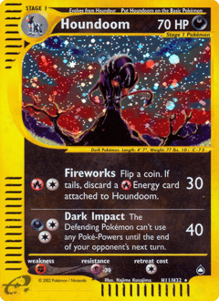 Houndoom #H11 — Aquapolis