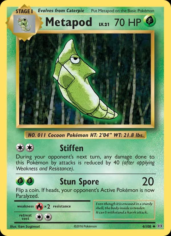 Metapod #4 — Evolutions