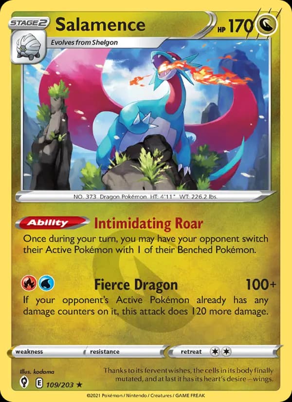Salamence #109 — Evolving Skies