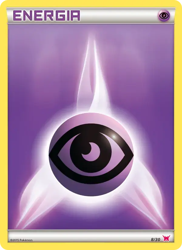Carte Pokémon Énergie Psy #8 — Kit du Dresseur XY (Latias)