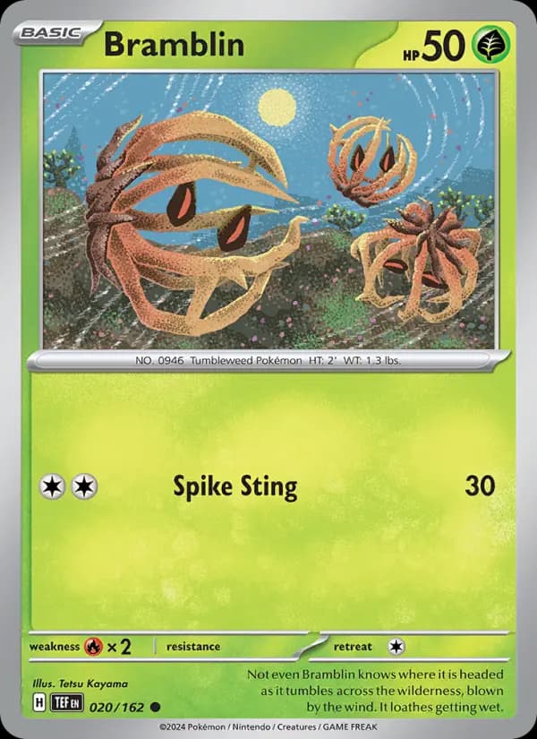 Carte Pokémon Virovent #020 — Forces Temporelles