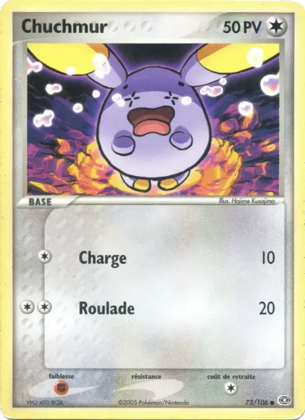 Carte Pokémon Chuchmur #73 — Émeraude