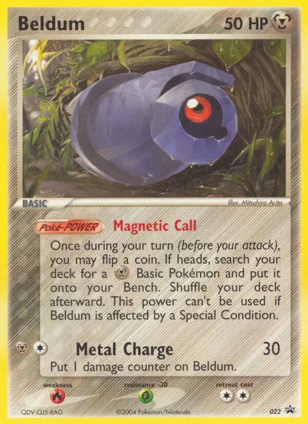 Beldum #22 — Nintendo Black Star Promos
