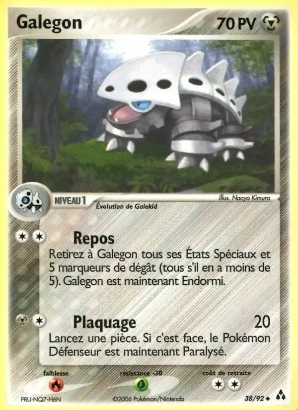 Carte Pokémon Galegon #38 — Créateurs de Légendes