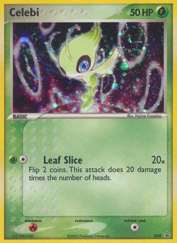 Celebi #29 — Nintendo Black Star Promos