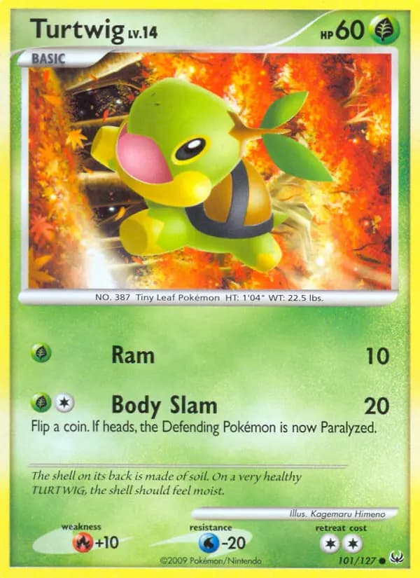 Turtwig #101 — Platinum