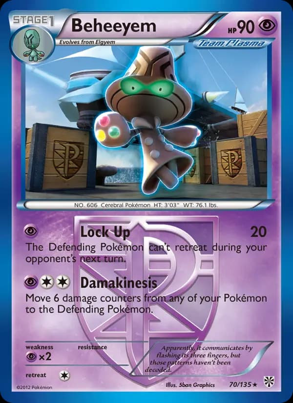 Beheeyem #70 — Plasma Storm