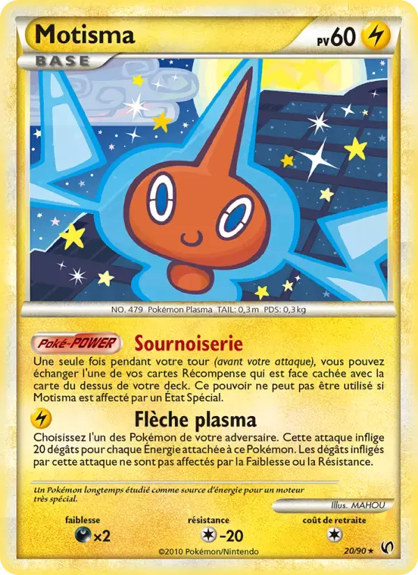 Carte Pokémon Motisma #20 — Indomptable
