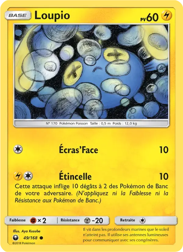 Carte Pokémon Loupio #49 — Tempête Céleste