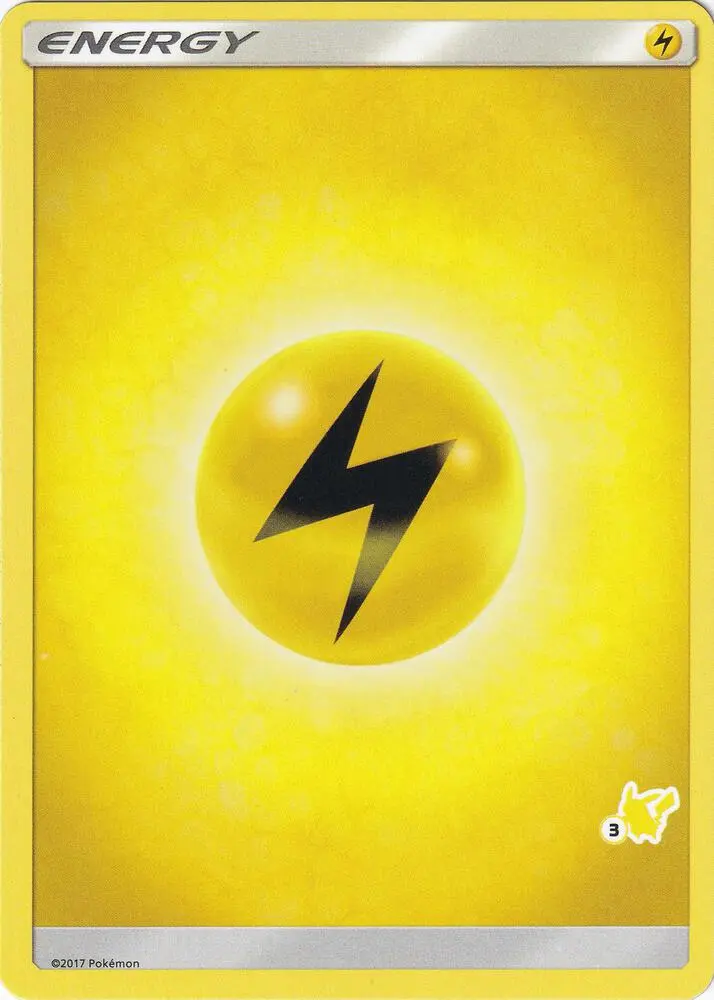 Carte Pokémon Lightning Energy #Pikachu 03 — Académie de Combat 2020