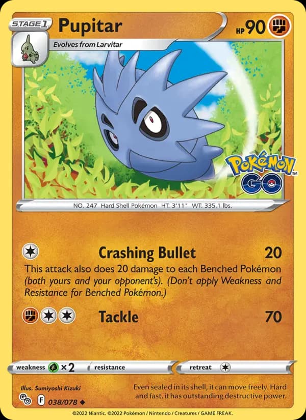 Pupitar #038 — Pokémon GO