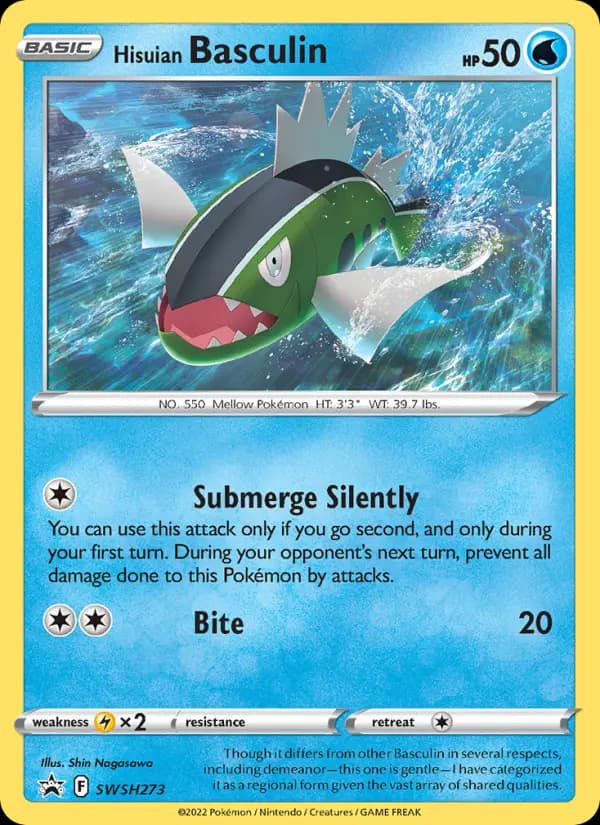 Hisuian Basculin #SWSH273 — Sword & Shield Promos