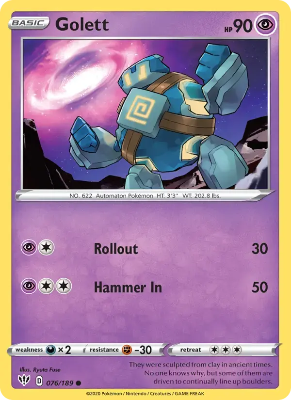 Golett #76 — Darkness Ablaze