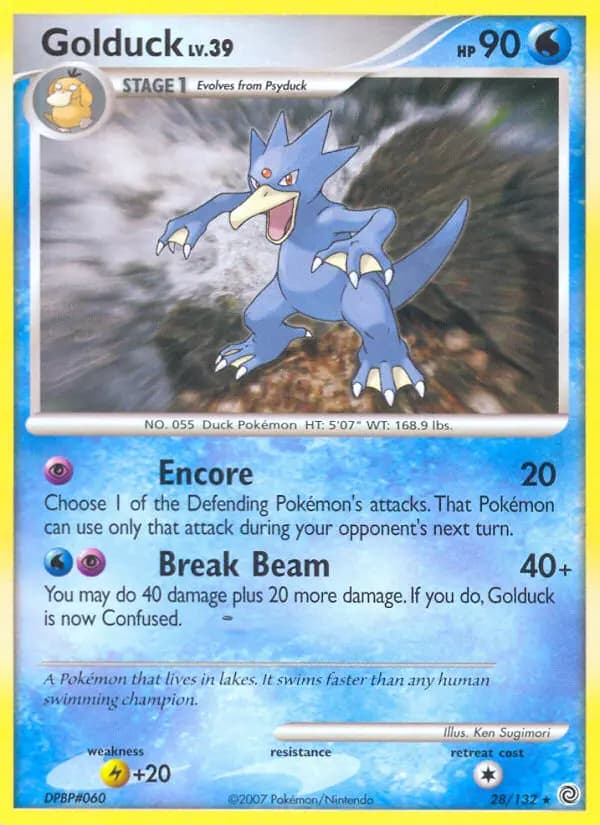Golduck #28 — Secret Wonders