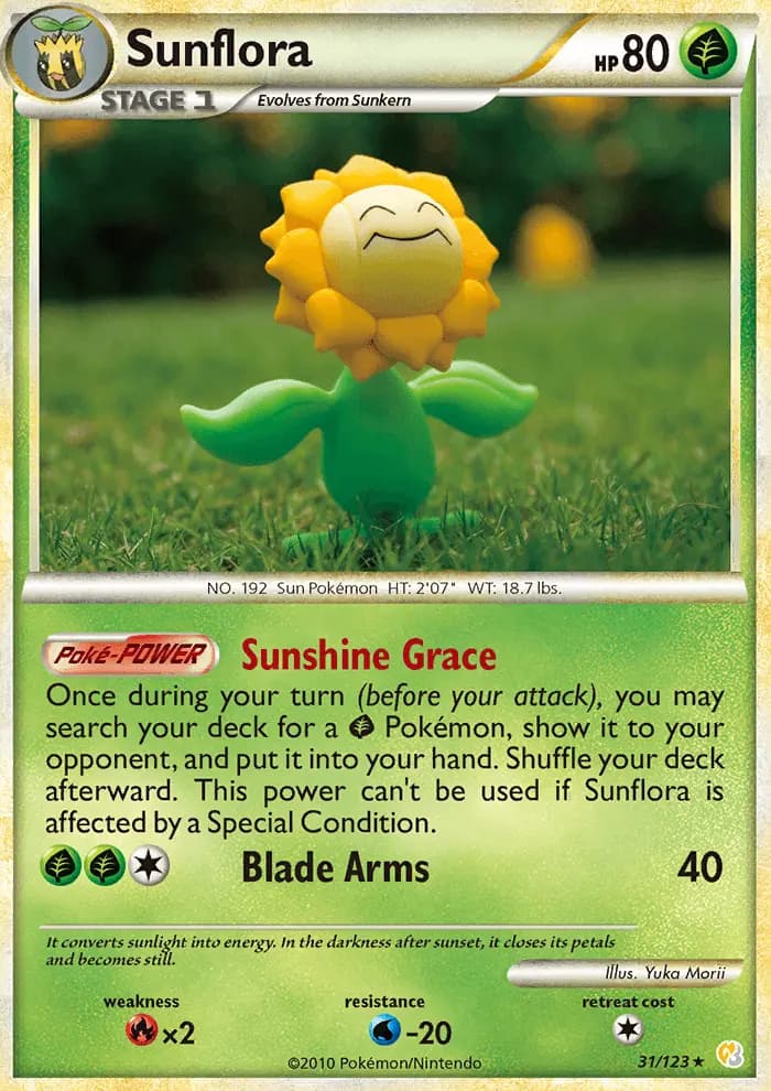 Sunflora #31 — HeartGold SoulSilver