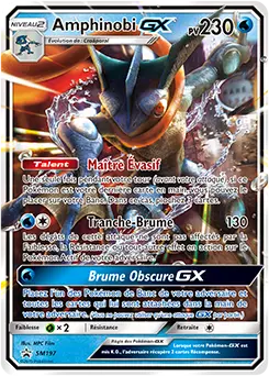 Carte Pokémon Amphinobi GX #SM197 — Promos Soleil et Lune