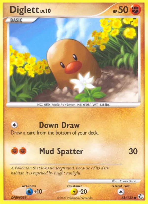 Diglett #85 — Secret Wonders