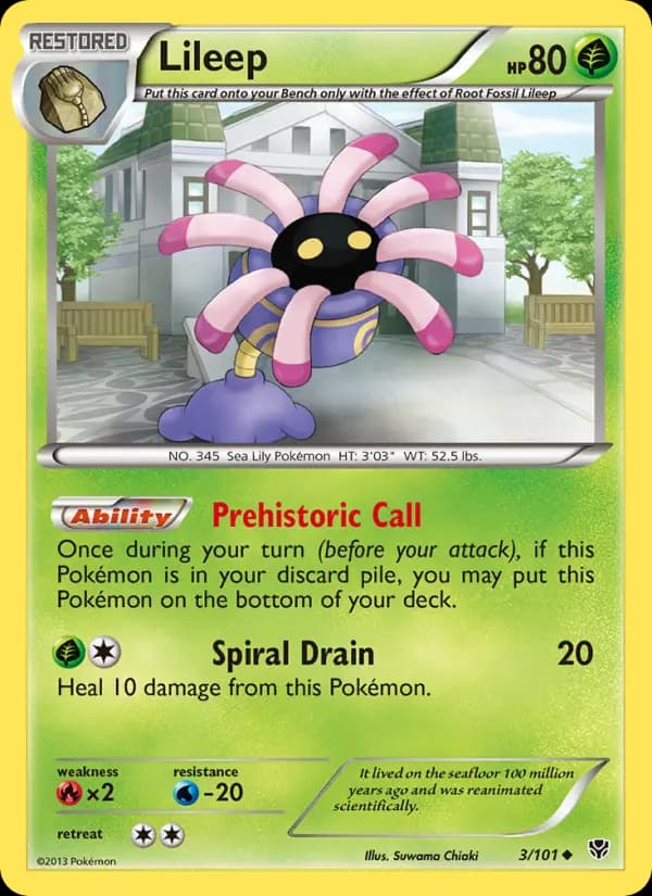Lileep #3 — Plasma Blast