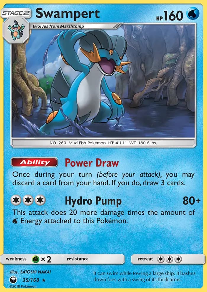 Swampert #35 — Celestial Storm