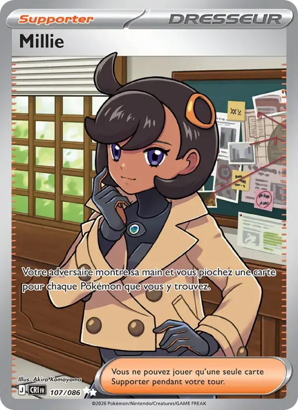 Carte Pokémon Millie #107 — Chaos Ascendant
