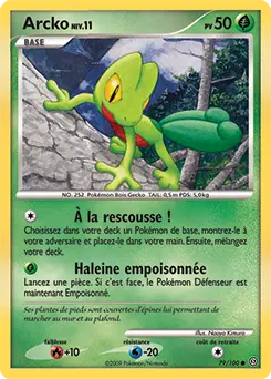 Carte Pokémon Arcko #79 — Tempête