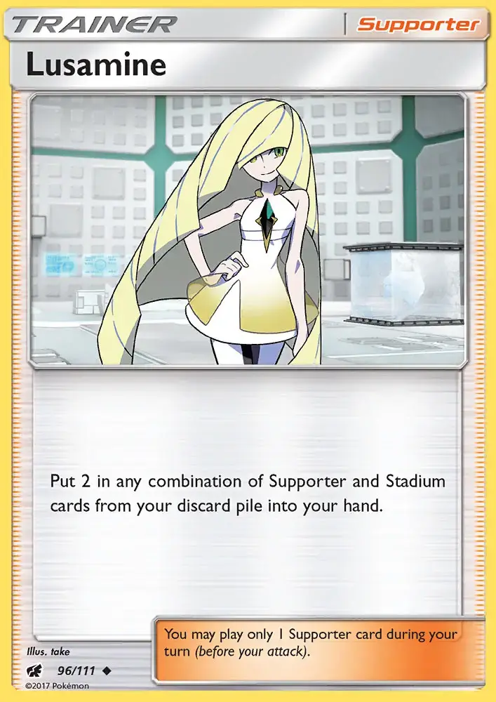 Lusamine #96 — Crimson Invasion