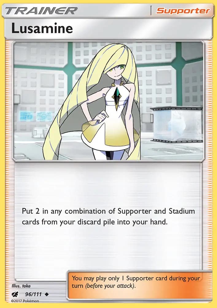 Lusamine #96 — Crimson Invasion