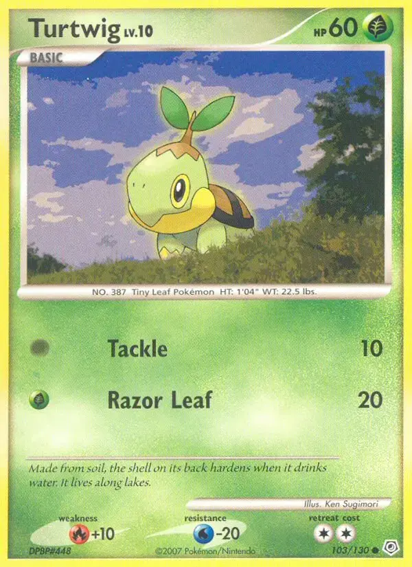 Turtwig #103 — Diamond & Pearl