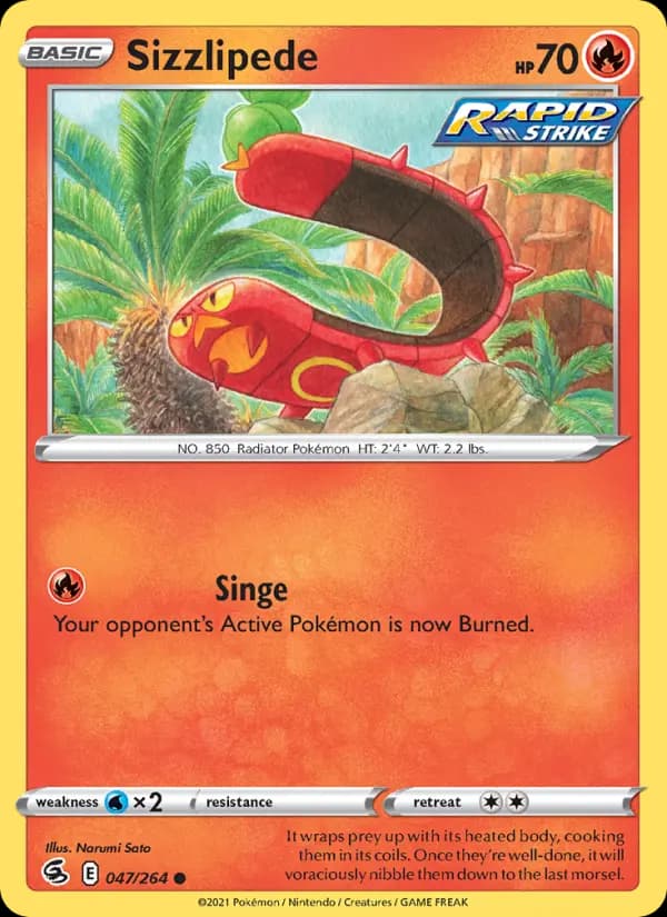 Sizzlipede #47 — Fusion Strike