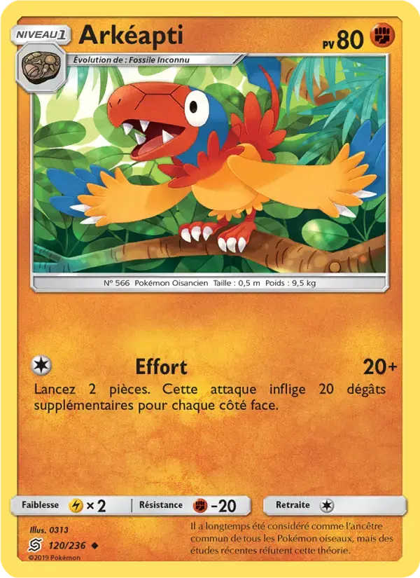 Carte Pokémon Arkéapti #120 — Harmonie des Esprits