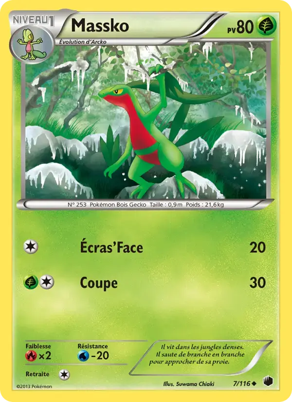 Carte Pokémon Massko #7 — Glaciation Plasma