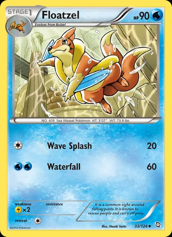 Floatzel #33 — Dragons Exalted