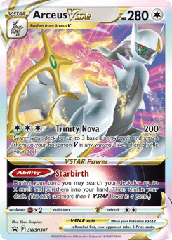 Arceus VSTAR #SWSH307 — Sword & Shield Promos