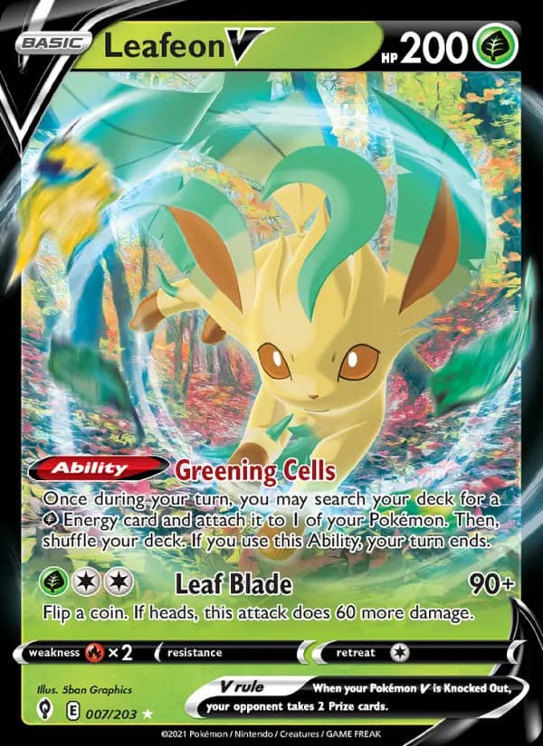Leafeon V #7 — Evolving Skies