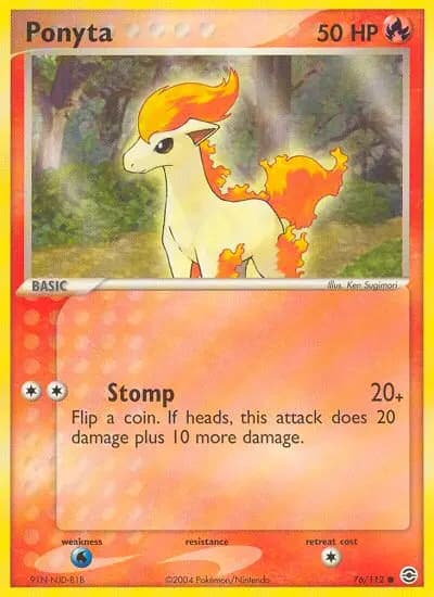 Ponyta #76 — FireRed & LeafGreen