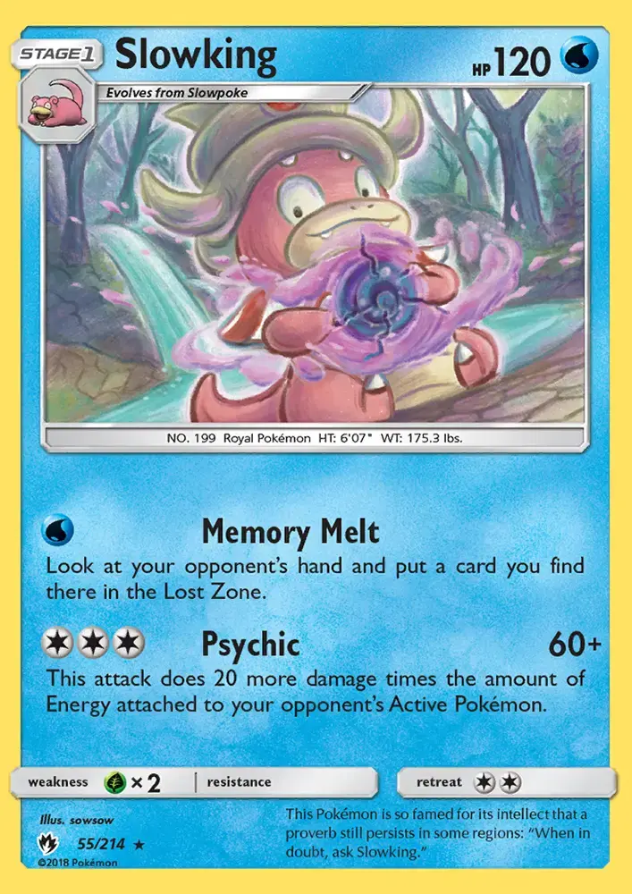 Slowking #55 — Lost Thunder