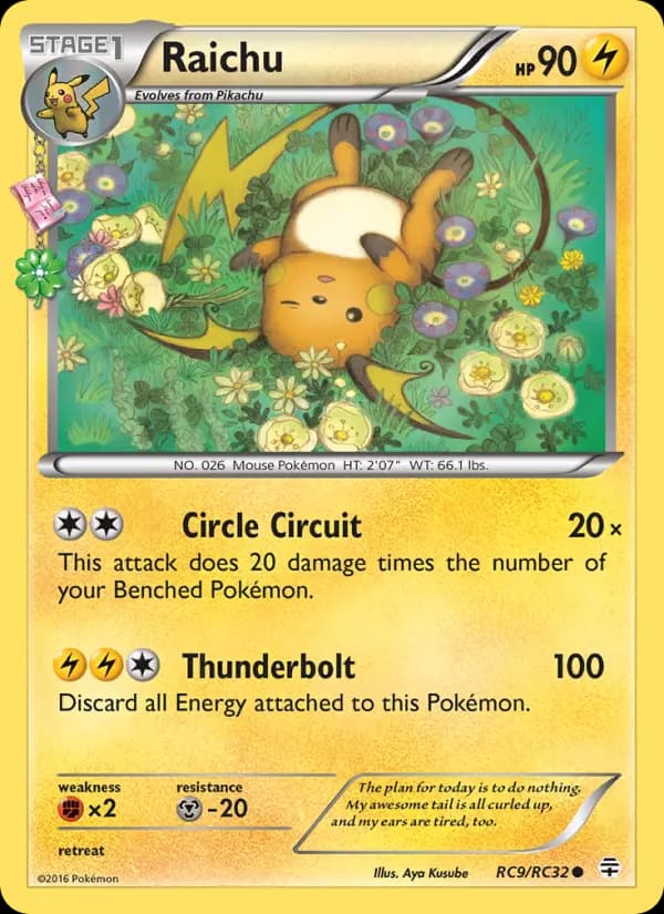Raichu #RC9 — Generations