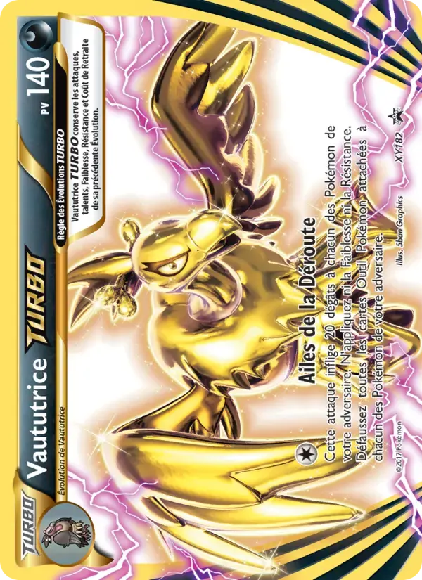 Carte Pokémon Vaututrice TURBO #XY182 — Promos X&Y