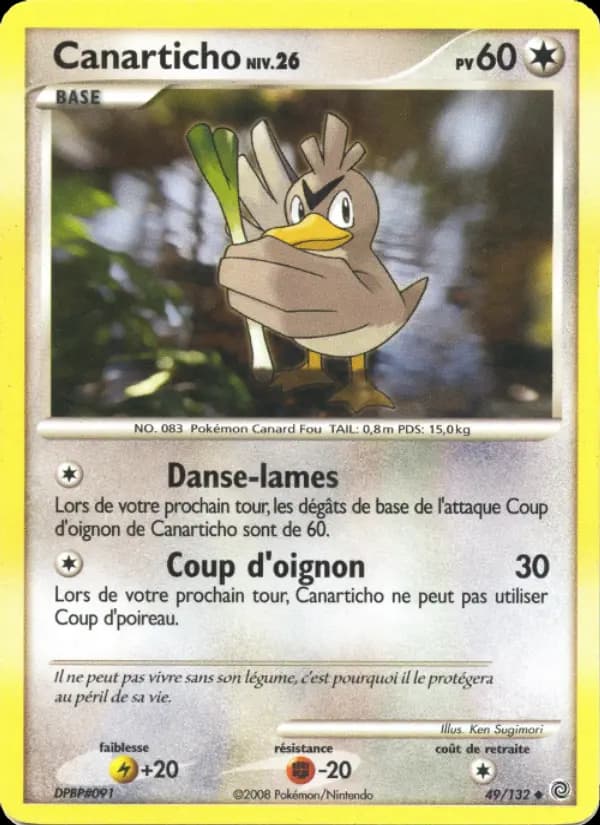 Carte Pokémon Canarticho #49 — Merveilles Secrètes