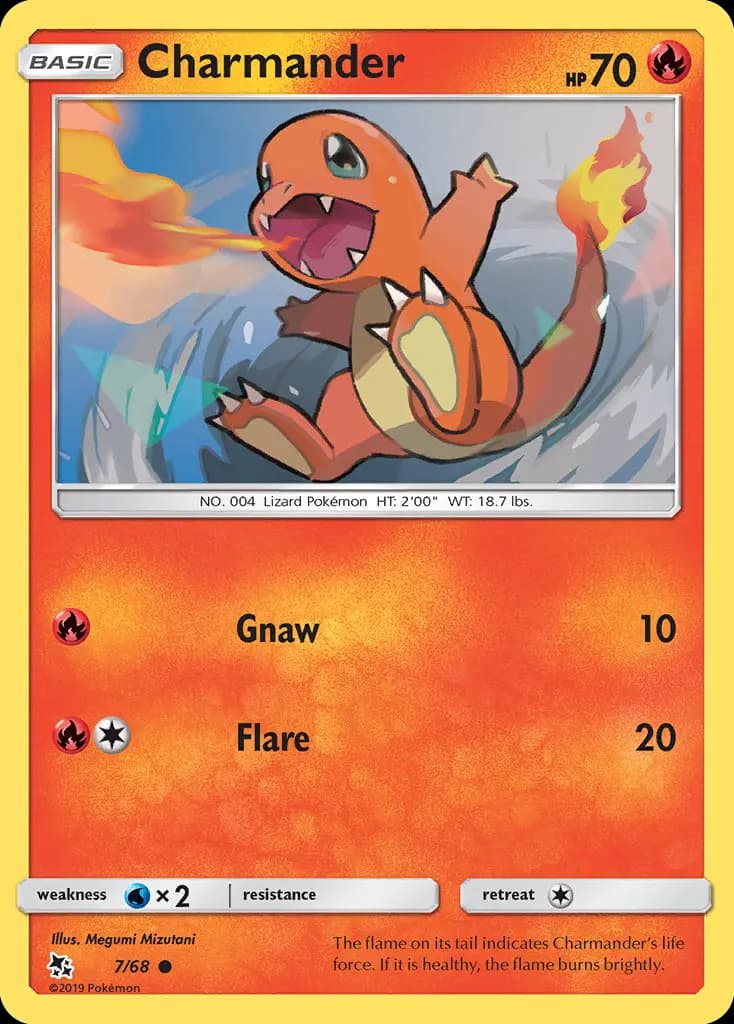 Charmander #7 — Hidden Fates