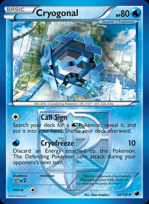 Cryogonal #30 — Plasma Freeze