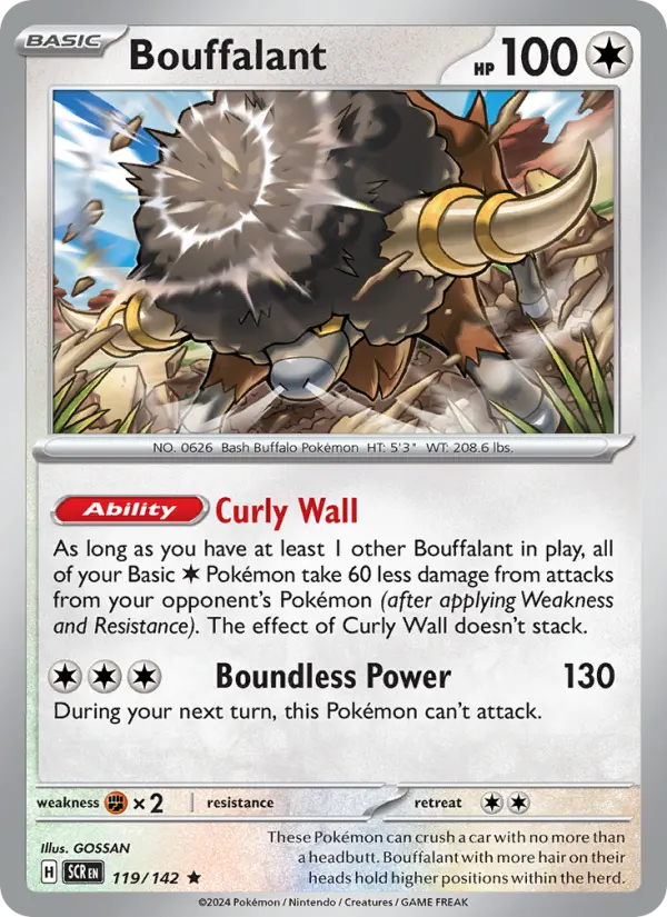 Carte Pokémon Frison #119 — Couronne Stellaire
