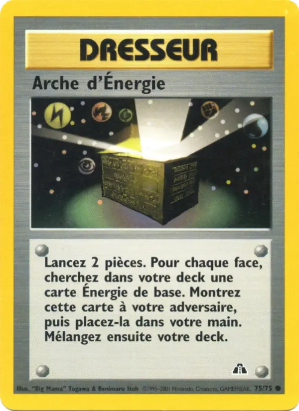 Carte Pokémon Arche d'Énergie #75 — Neo Discovery